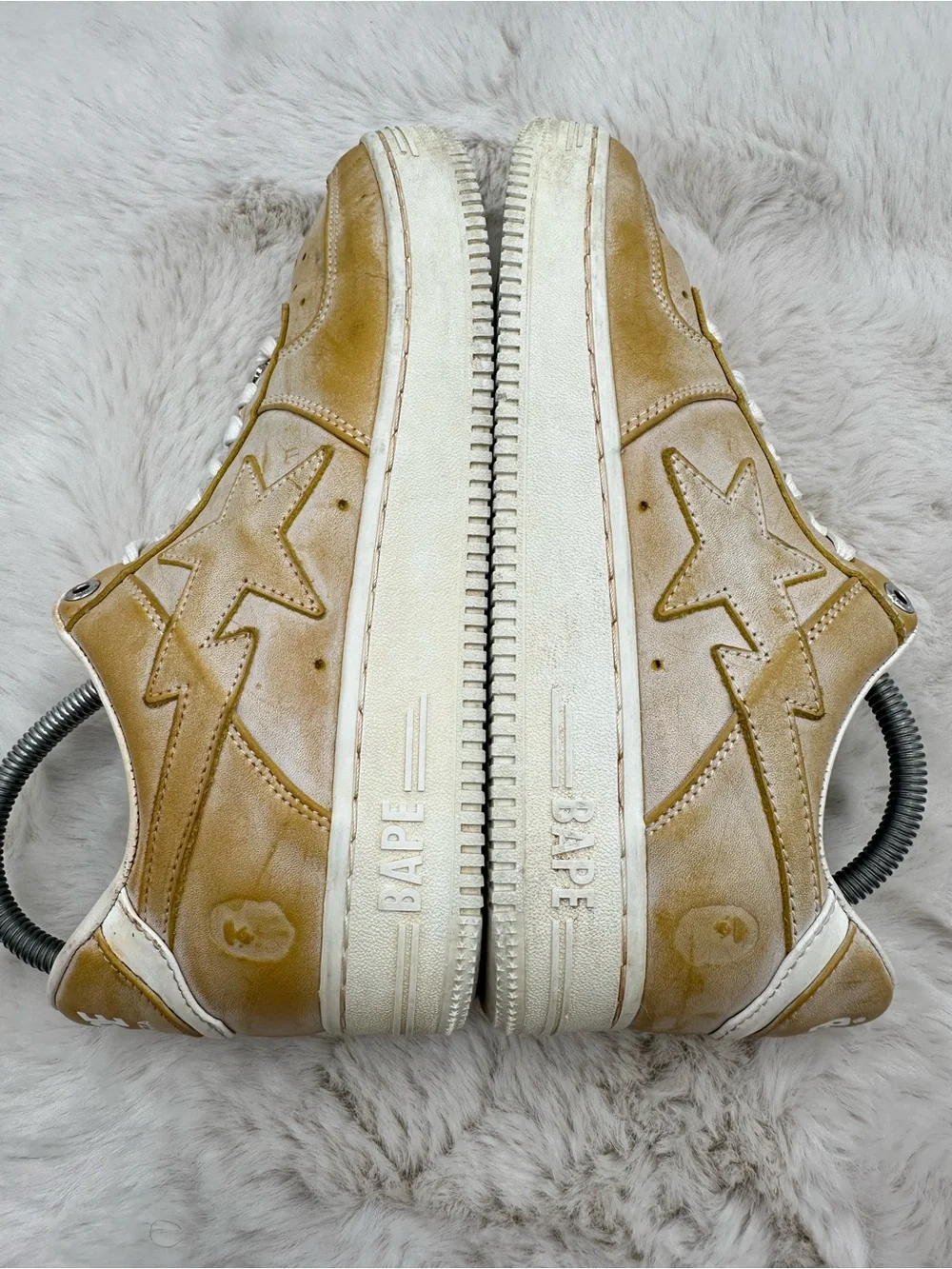 BAPE Sta Wear Away Paint Sneakers Men’s US 8.5‎ A Bathing Ape Streetwear